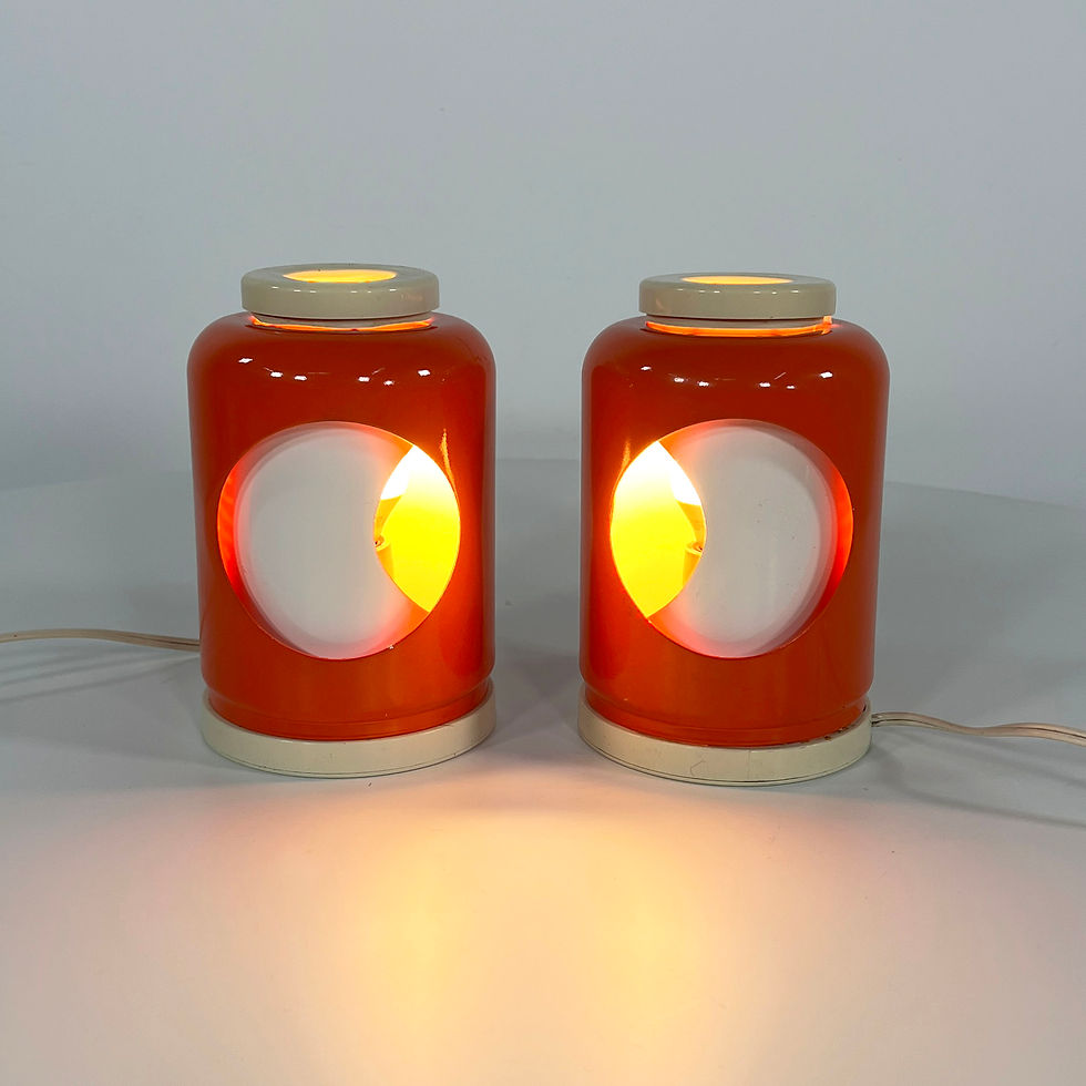 Thumbnail: Pair of Eclipse Table Lamps by Goffredo Reggiani for Reggiani, 1960s - SOLD