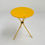 Thumbnail: Yellow Cumano Folding Table by Achille Castiglioni for Zanotta, 1970s - SOLD