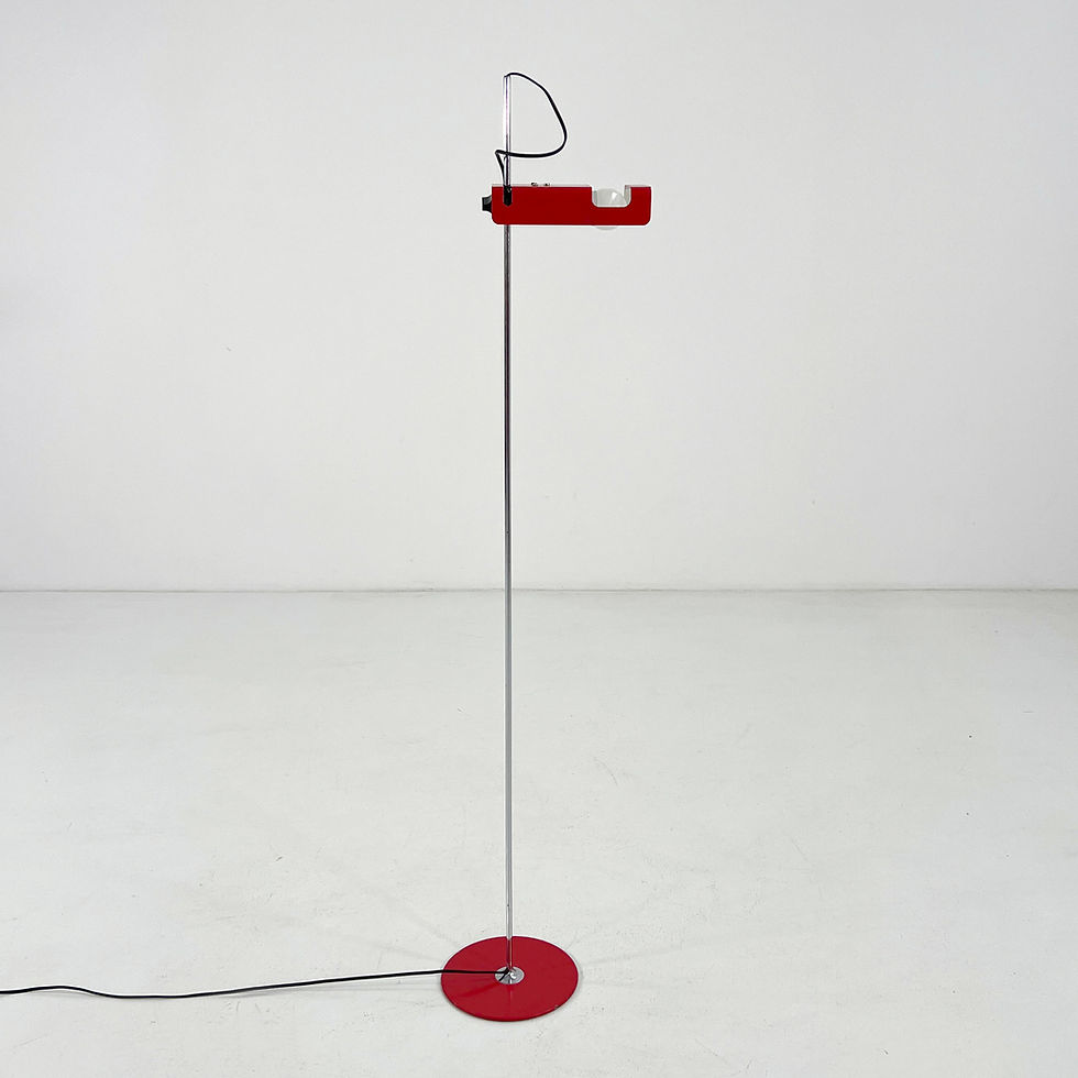 Thumbnail: Red Spider Floorlamp by Joe Colombo for Oluce, 1970s
