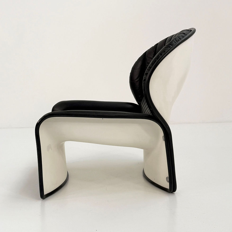 Thumbnail: Lotus Lounge Chair by André Vandenbeuck for Strässle International, 1969