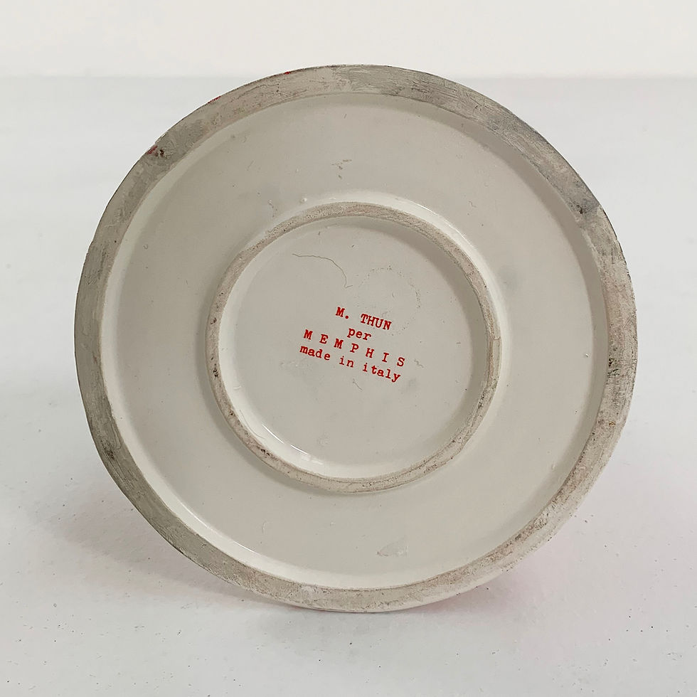 Thumbnail: “Tuja” Vase by Matteo Thun for Memphis Milano, 1980s - SOLD