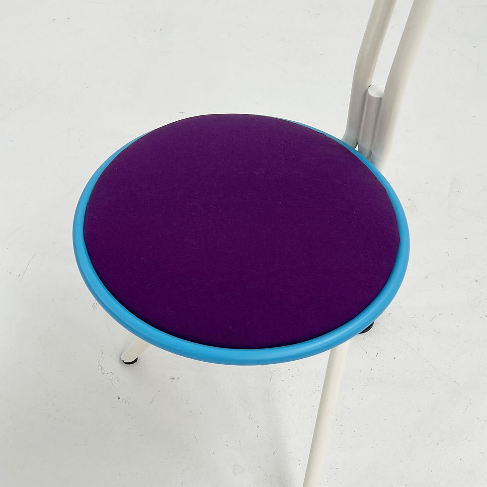 Thumbnail: Postmodern Side Chair, 1980s - SOLD