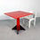 Thumbnail: Dining Table Model 4310 by Anna Castelli Ferrieri for Kartell, 1980s - SOLD