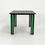 Thumbnail: Postmodern Black & Green Dining Table, 1980s - SOLD