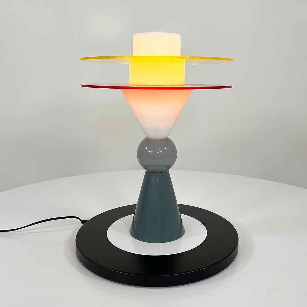 Thumbnail: Bay Table Lamp by Ettore Sottsass for Memphis Milano, 1980s - SOLD