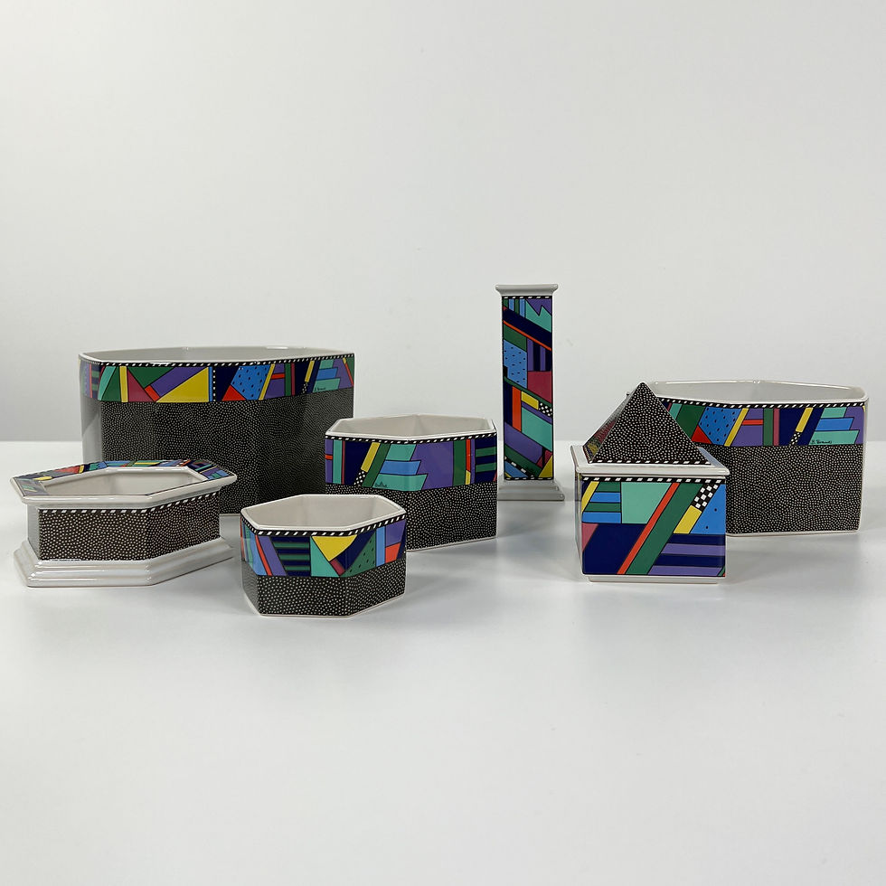 “Scenario Metropol” by Barbara Brenner for Rosenthal Studio Line, 1990s - SOLD