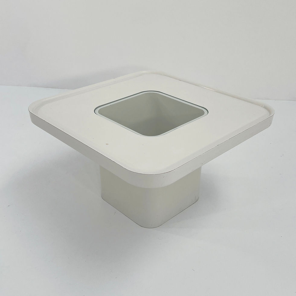 Coffee Table in Fiberglass by Peter Ghyczy for Horn Collection, 1970s - SOLD