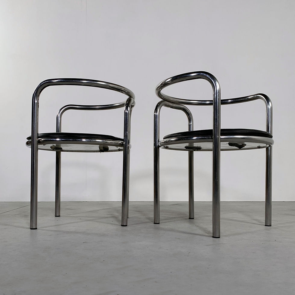 Thumbnail: Locus Solus Chairs by Gae Aulenti for Zanotta, 1960s - SOLD