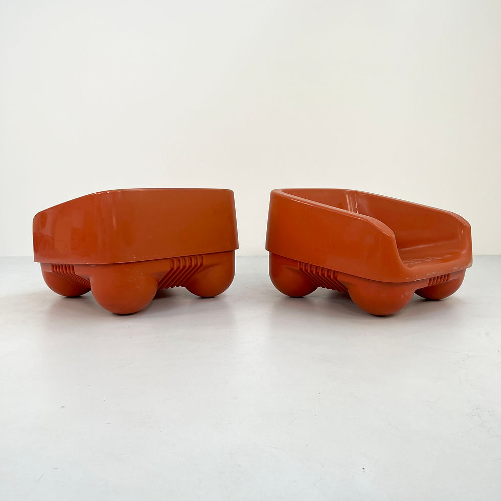 Thumbnail: “Shaula” Series Set by De Pas, D’Urbino & Lomazzi for Ampaglas, 1970s - SOLD