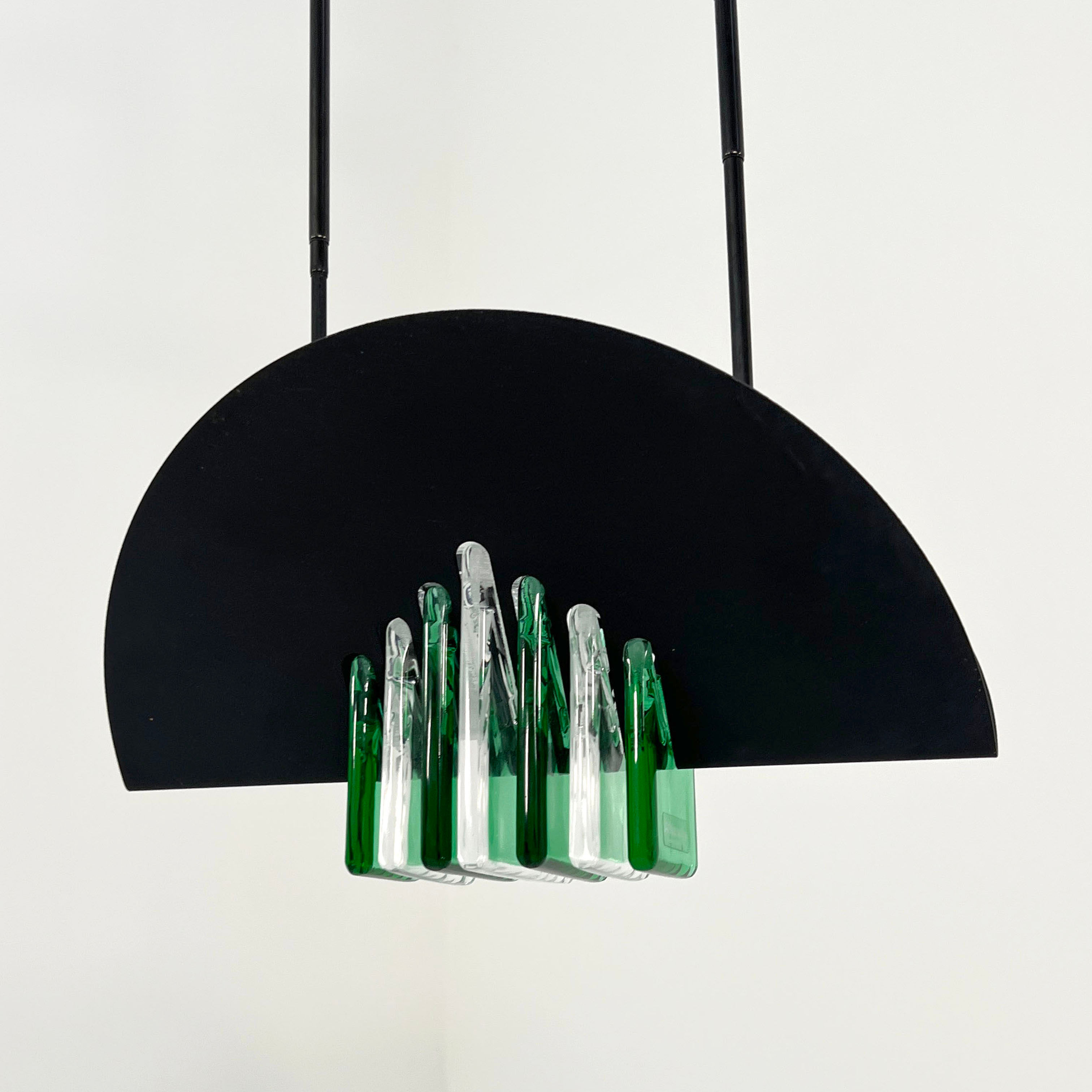 Postmodern Murano Ceiling Light from Mazzega, 1970s