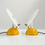 Thumbnail: Neon Table Lamps by R. Barbieri & G. Marianelli for Tronconi, 1980s - SOLD