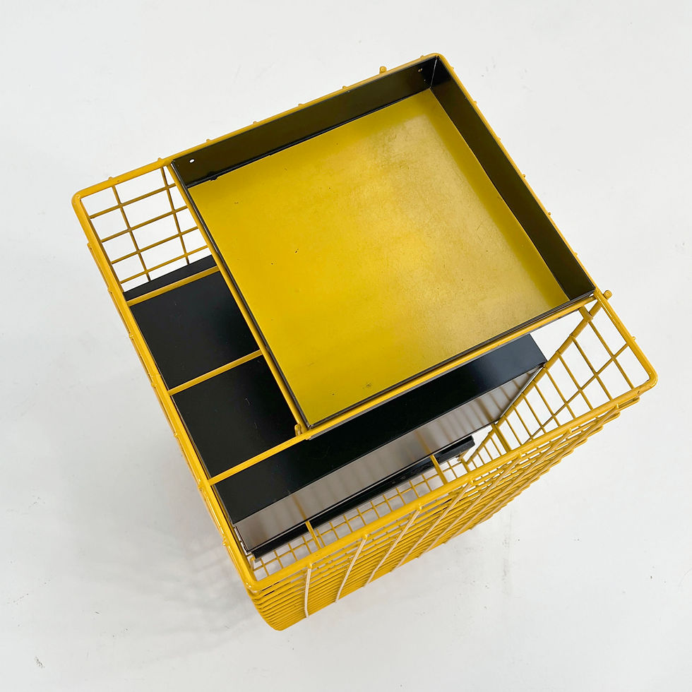 Thumbnail: Postmodern Desk Storage on Wheels, 1980s - SOLD
