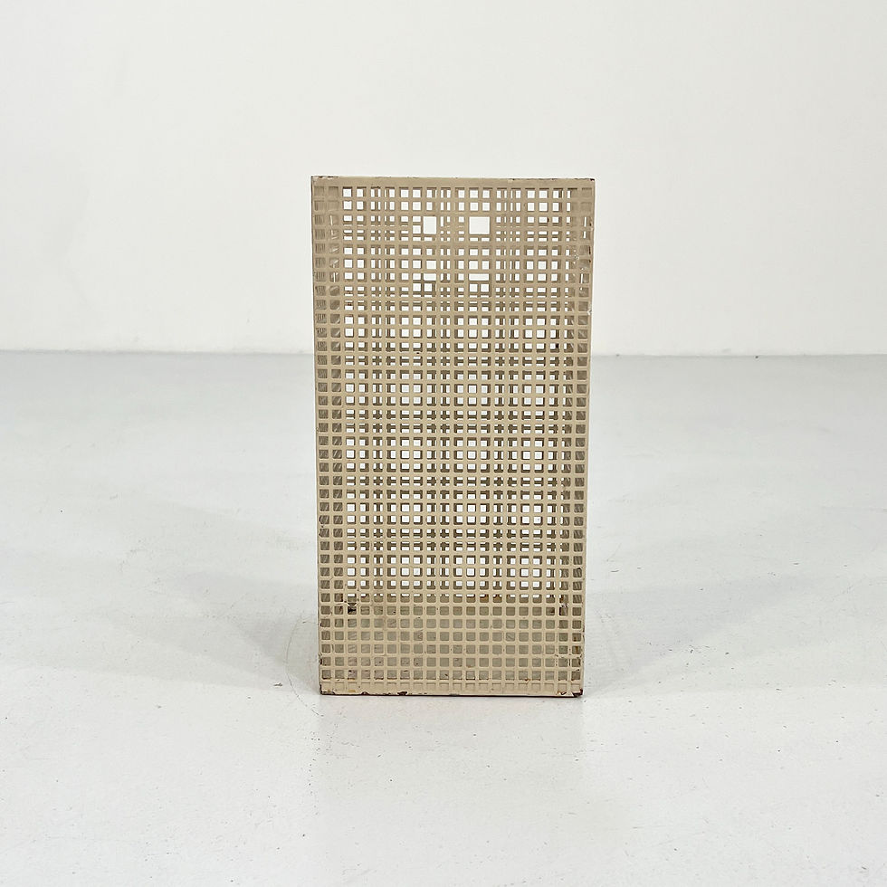 Thumbnail: Waste Paper Basket by Josef Hoffmann For Bieffeplast, 1980s - SOLD