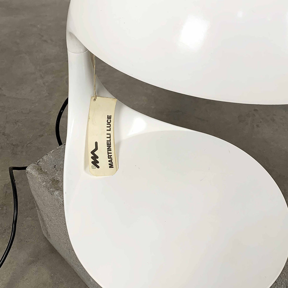 Thumbnail: Cobra Table Lamp by Elio Martinelli for Martinelli Luce, 1980s - SOLD