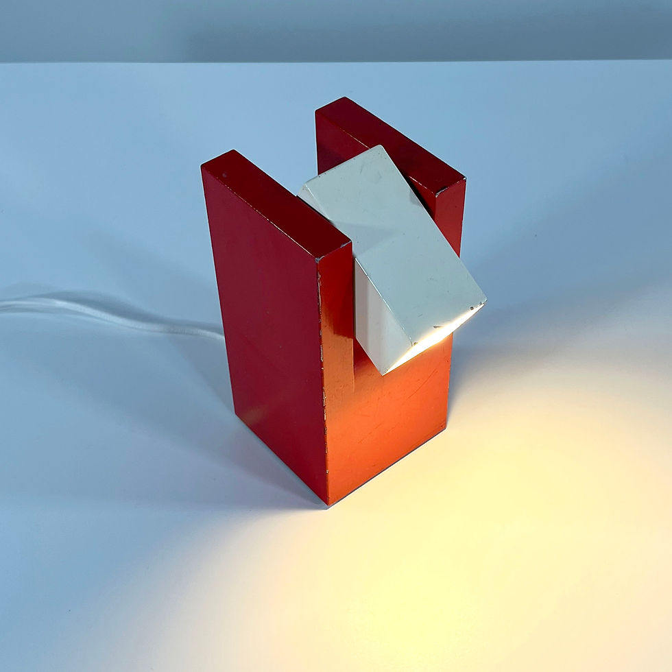 Thumbnail: Prisma Table or Wall Lamp from F.A.A.I, 1970s - SOLD