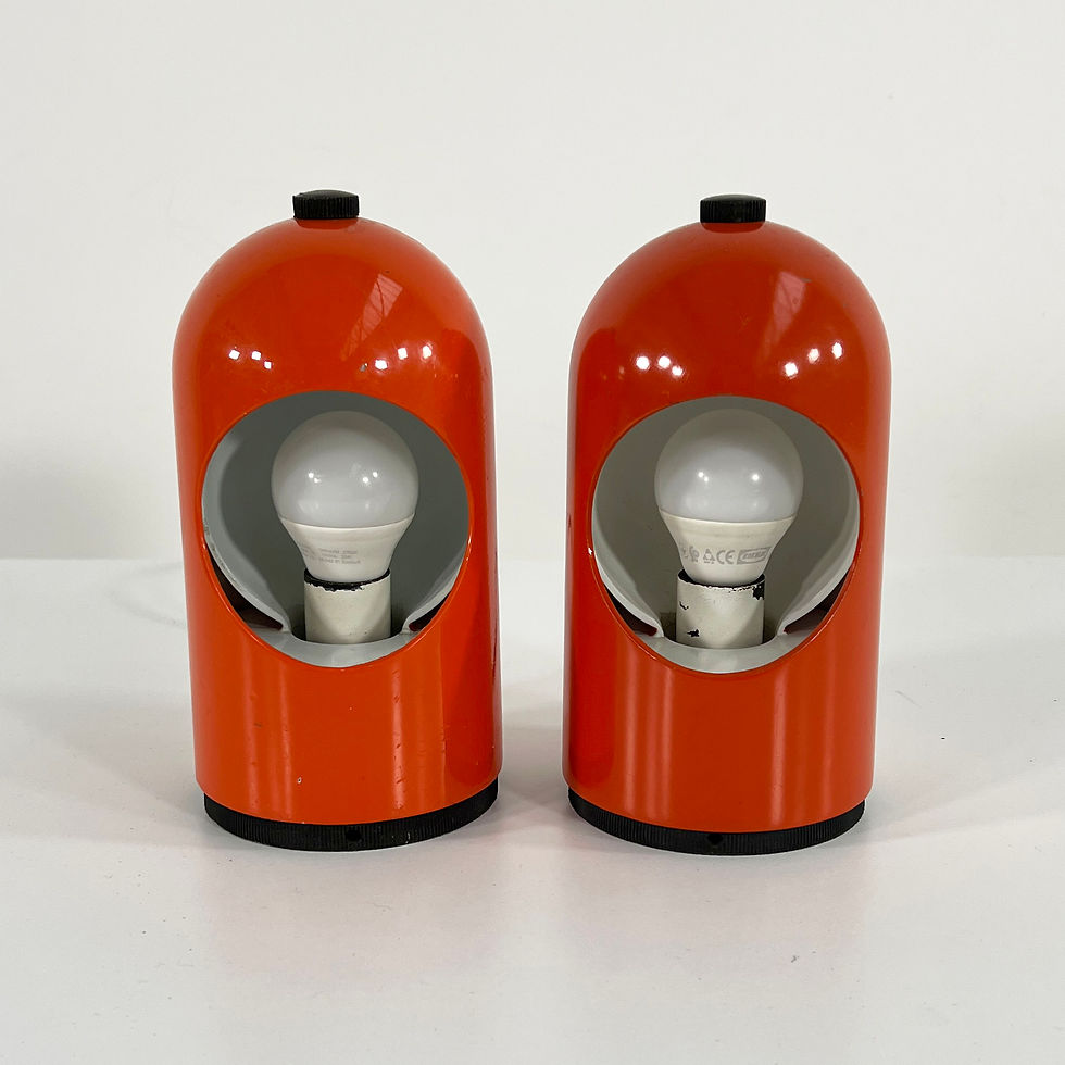 Thumbnail: Pair of Coral Selene Table Lamp from ABM, 1960s - SOLD