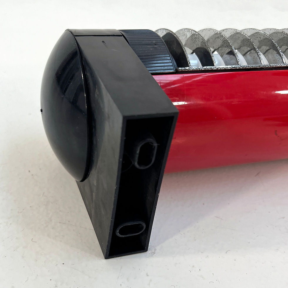 Thumbnail: Red Neon Wall Lamp from Disano, 1980s 