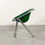 Thumbnail: Green Leather Plona chair by Giancarlo Piretti for Castelli, 1970s - SOLD