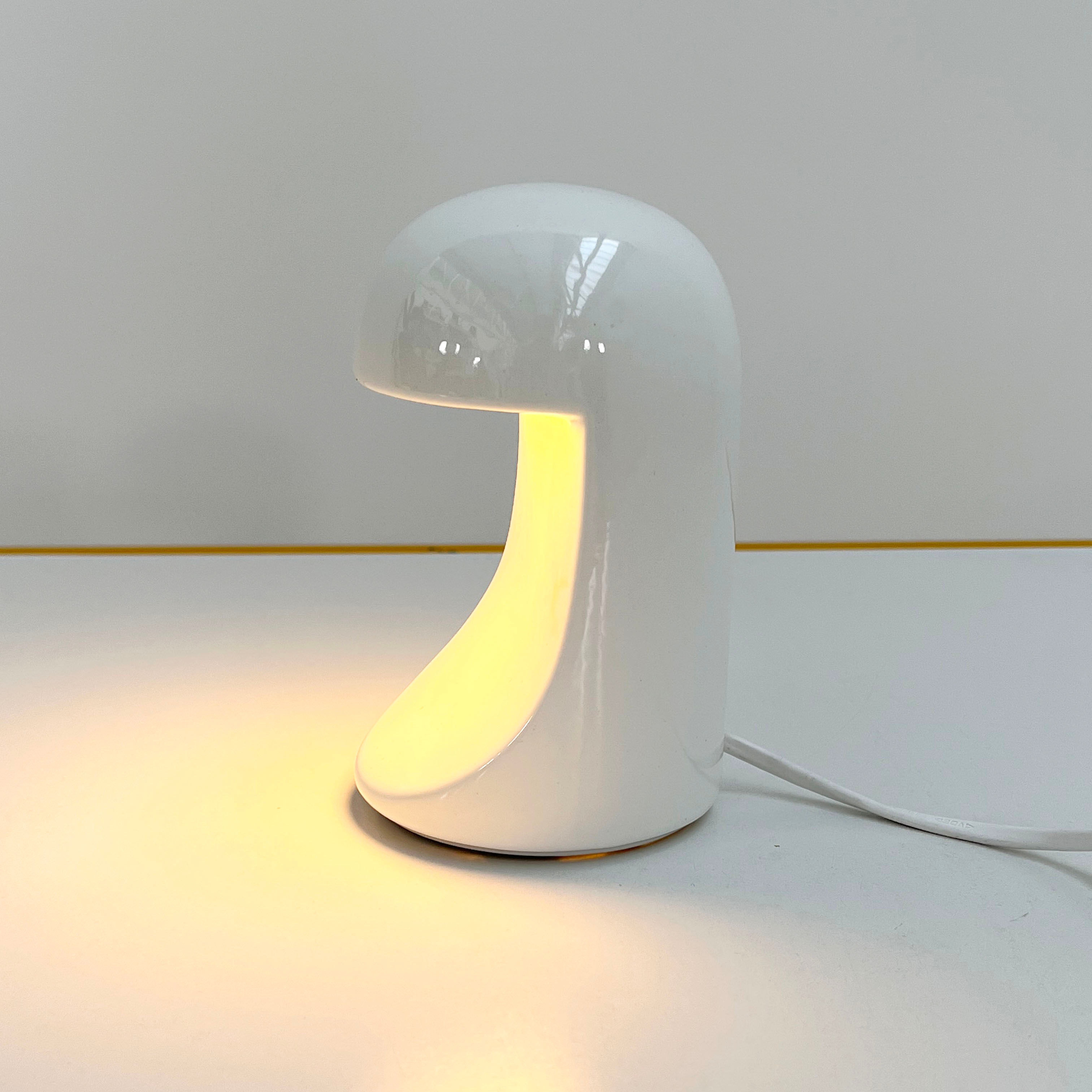 Ceramic Table Lamp by Marcello Cuneo for Gabbianelli, 1960s - SOLD