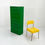 Thumbnail: Green Chest of Drawers Model “4964” by Olaf Von Bohr for Kartell, 1970s - SOLD
