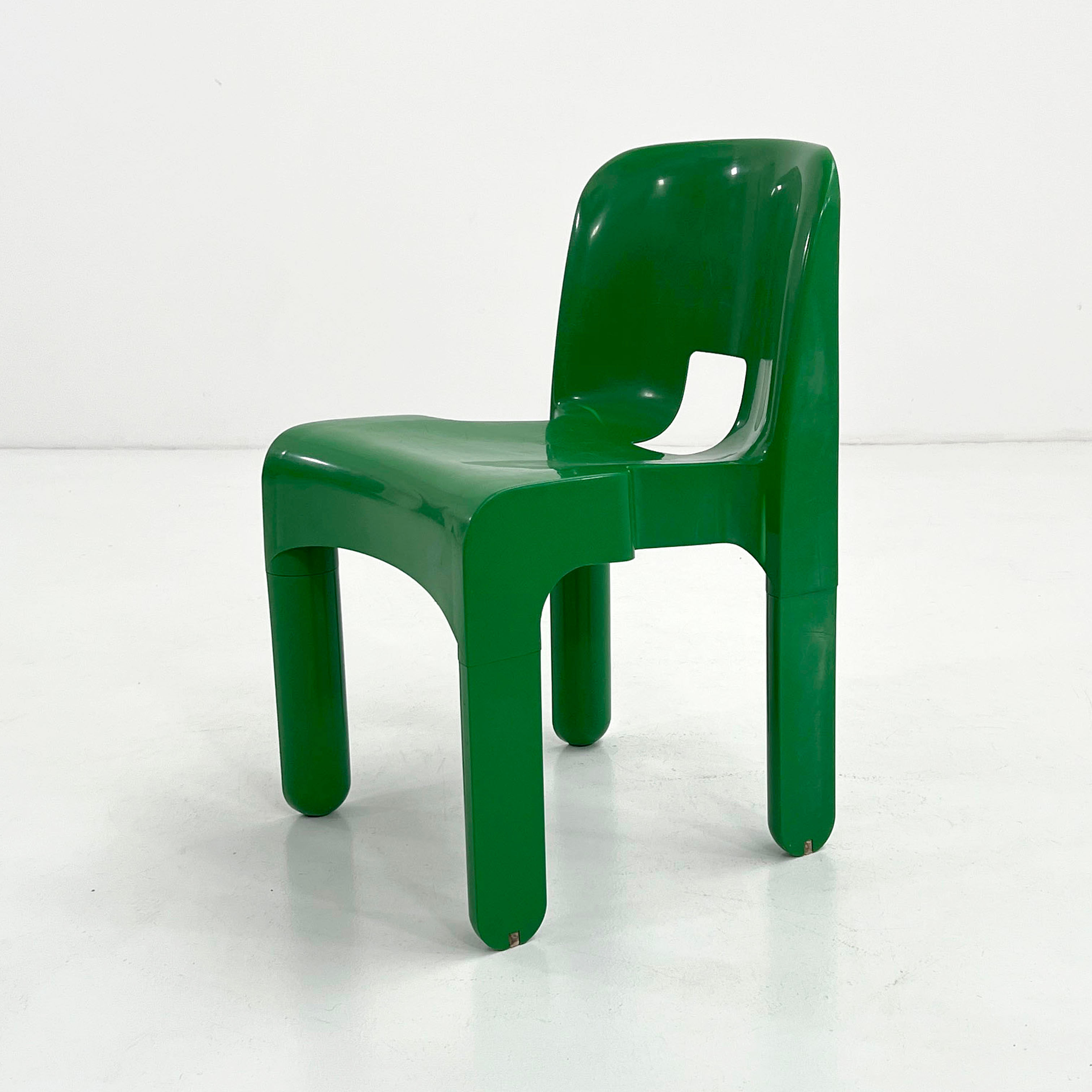 Green Model 4867 Universale Chair by Joe Colombo for Kartell, 1970s - SOLD