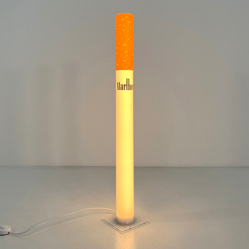 price marlboro cigarette lamp Pack Advertising 1990s VintageVonk XXL Vintage Marlboro Lights Lamp