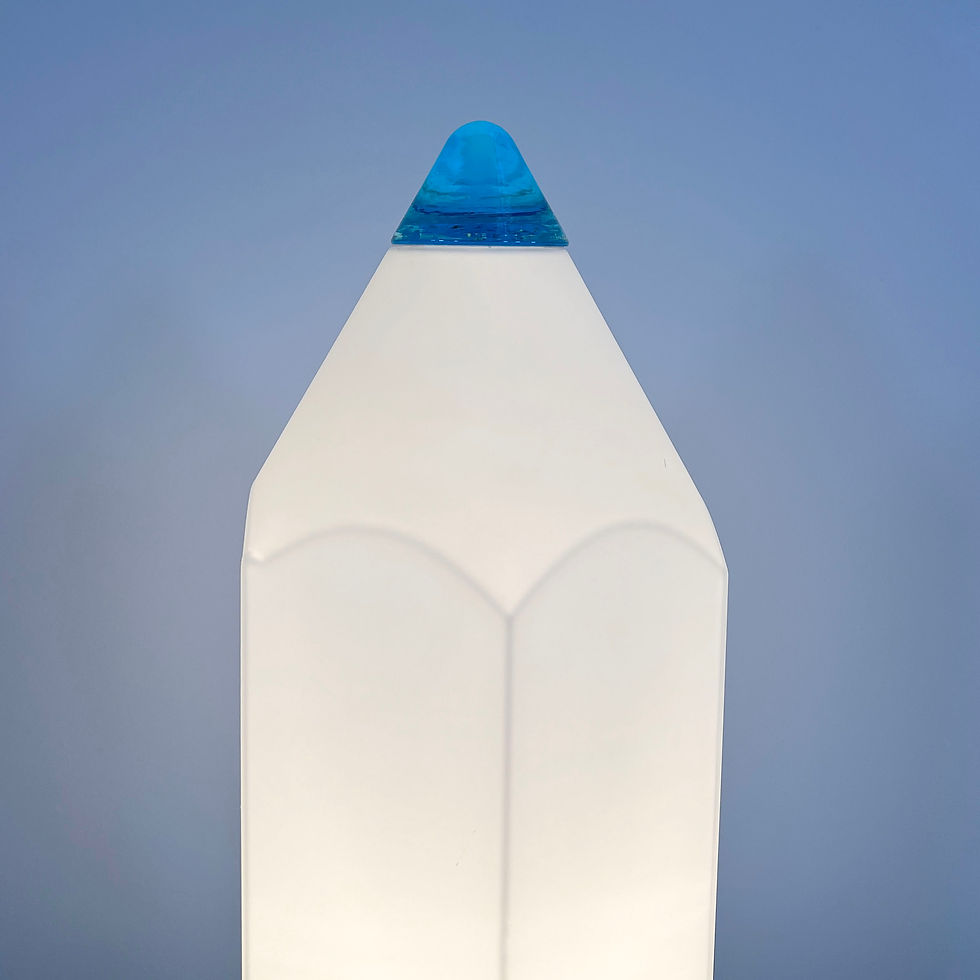 Thumbnail: Matita Table Lamp by Federica Marangoni for Murano Due, 1980s - SOLD