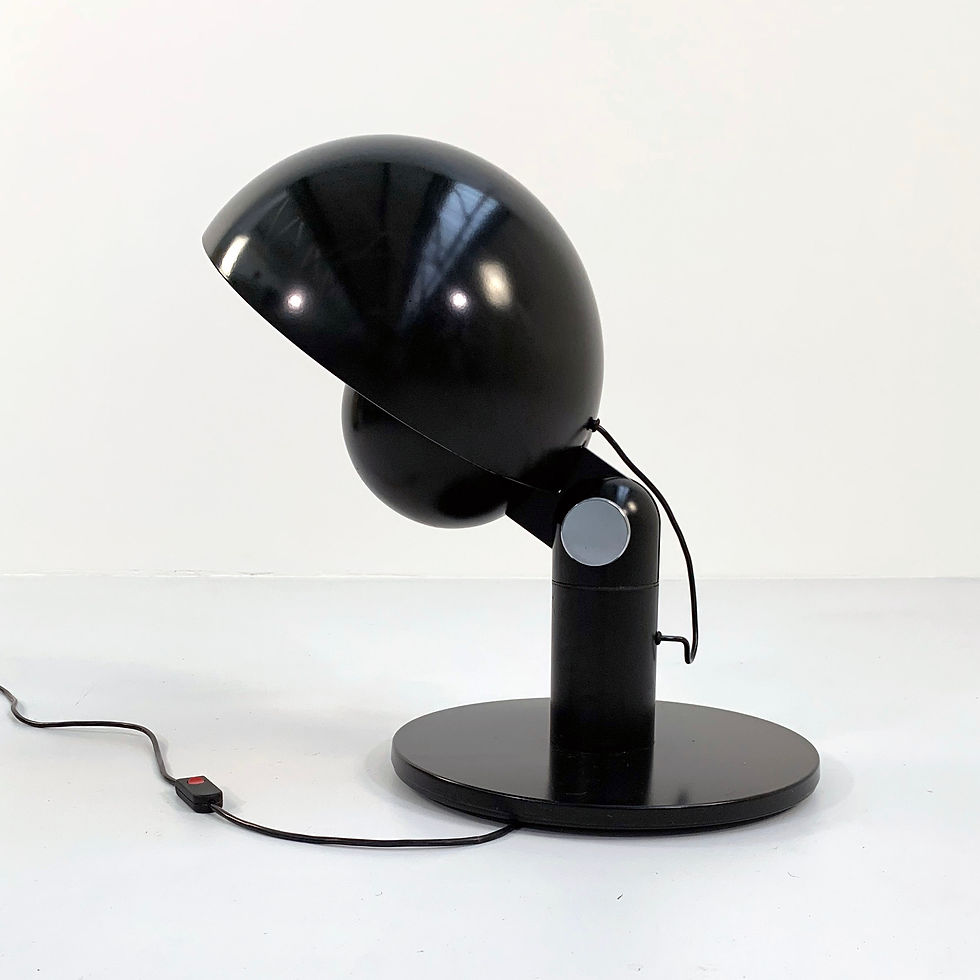 Thumbnail: Cuffia Table Lamp by Francesco Buzzi for Bieffeplast, 1960s - SOLD