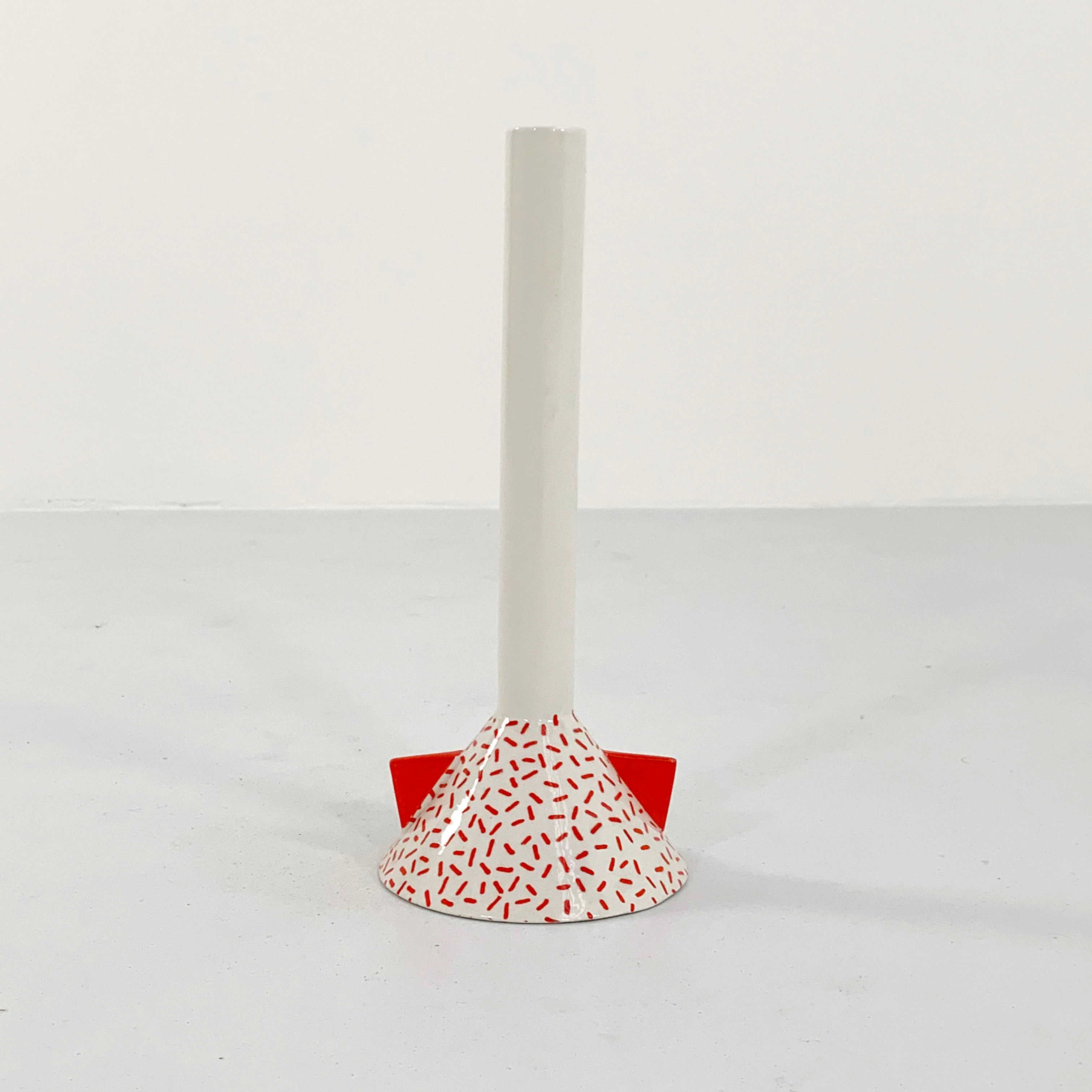 “Tuja” Vase by Matteo Thun for Memphis Milano, 1980s - SOLD
