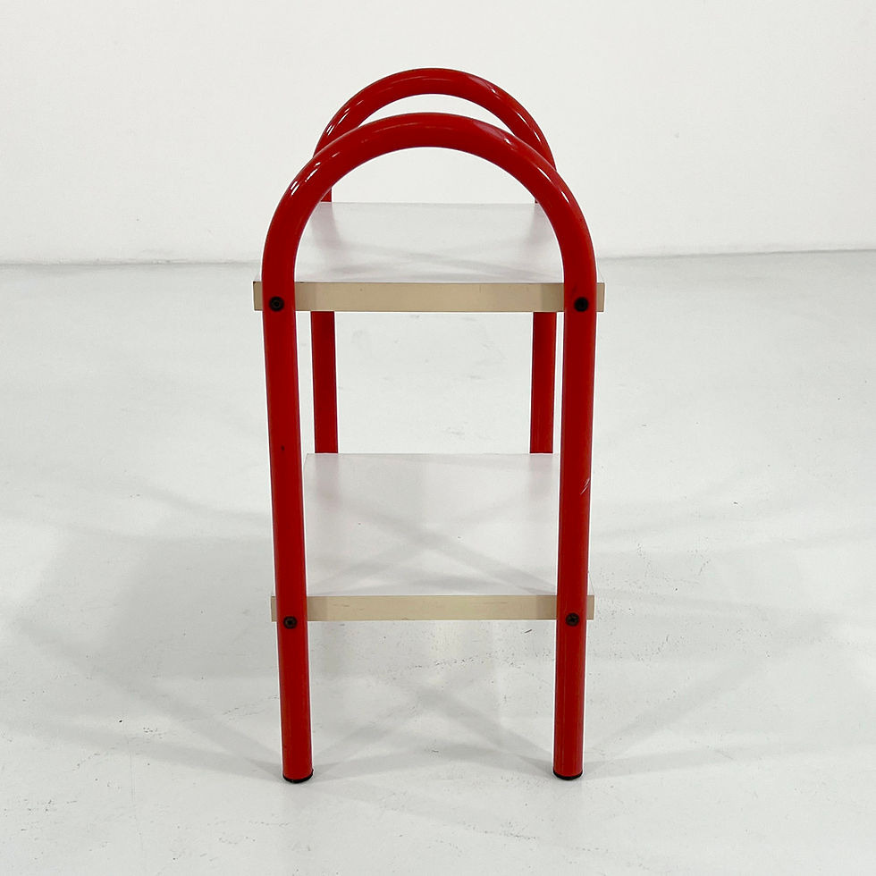 Thumbnail: Coral Tubular Side Table, 1970s