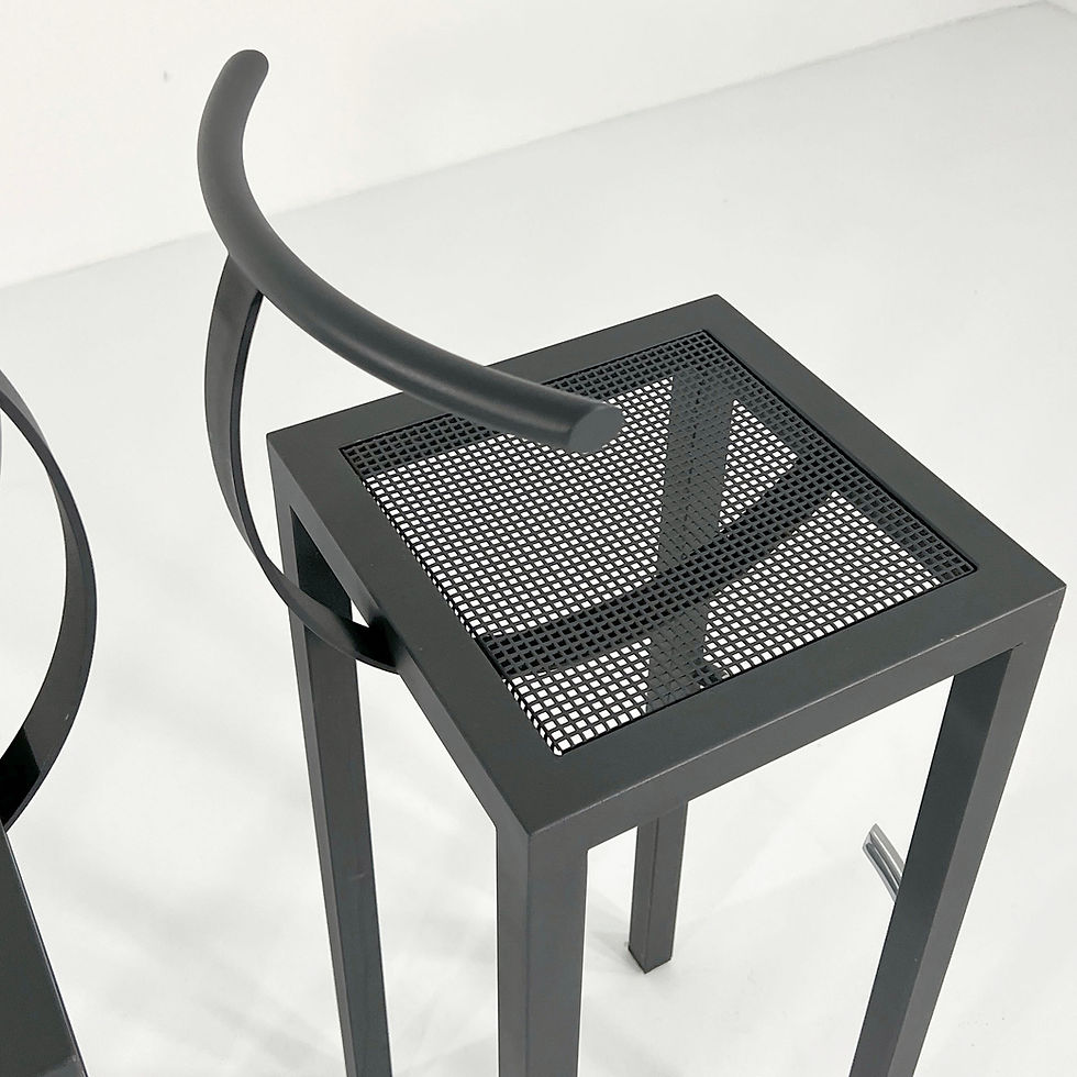 Thumbnail: Pair of Sarapis Stools by Philippe Starck for Driade, 1980s - SOLD