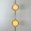 Thumbnail: Floor To Ceiling Globes Light by Jean-Pierre Garrault & Henri Delord - SOLD
