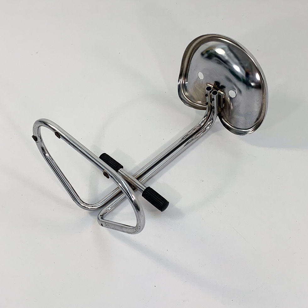 Thumbnail: Chromed Tractor Stool by Rodney Kinsman for Bieffeplast, 1970s - SOLD