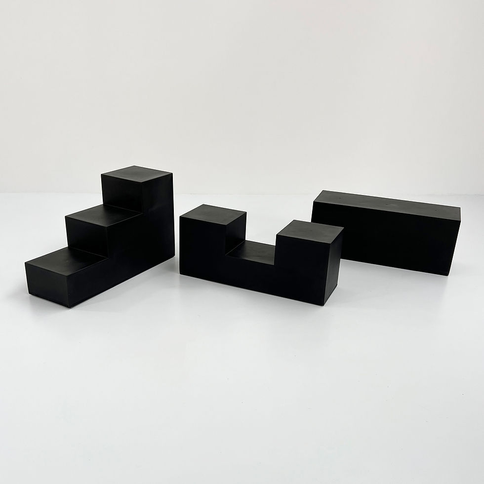 Set of Gli Scacchi Coffee Tables by Mario Bellini for C&B Italia, 1970s - SOLD