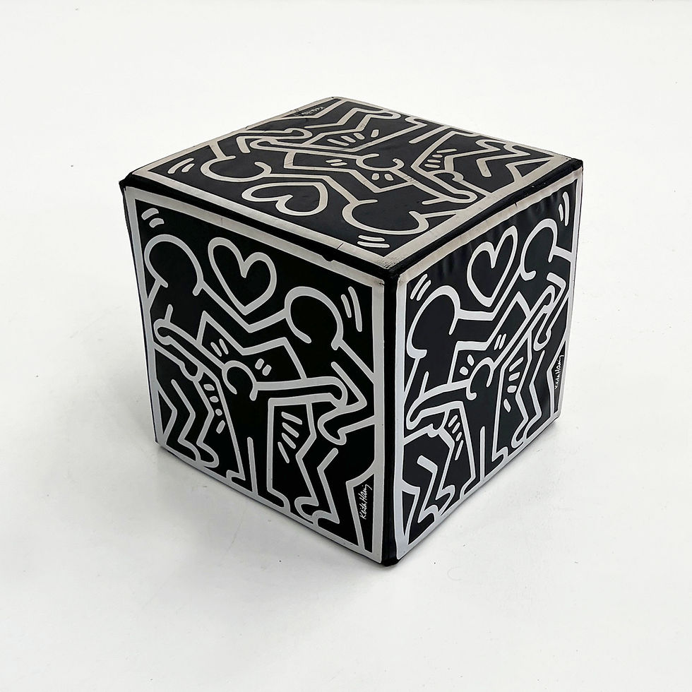 Keith Haring Stool from CreativaNDo, 1990s