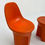 Thumbnail: Set of 4 Space Age Garden Chairs in Fiberglass, 1970s - SOLD