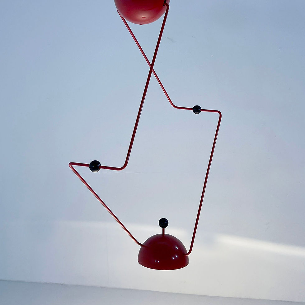 Thumbnail: Flex Ceiling Lamp by R. Barbieri & G. Marianelli for Tronconi, 1980s - SOLD