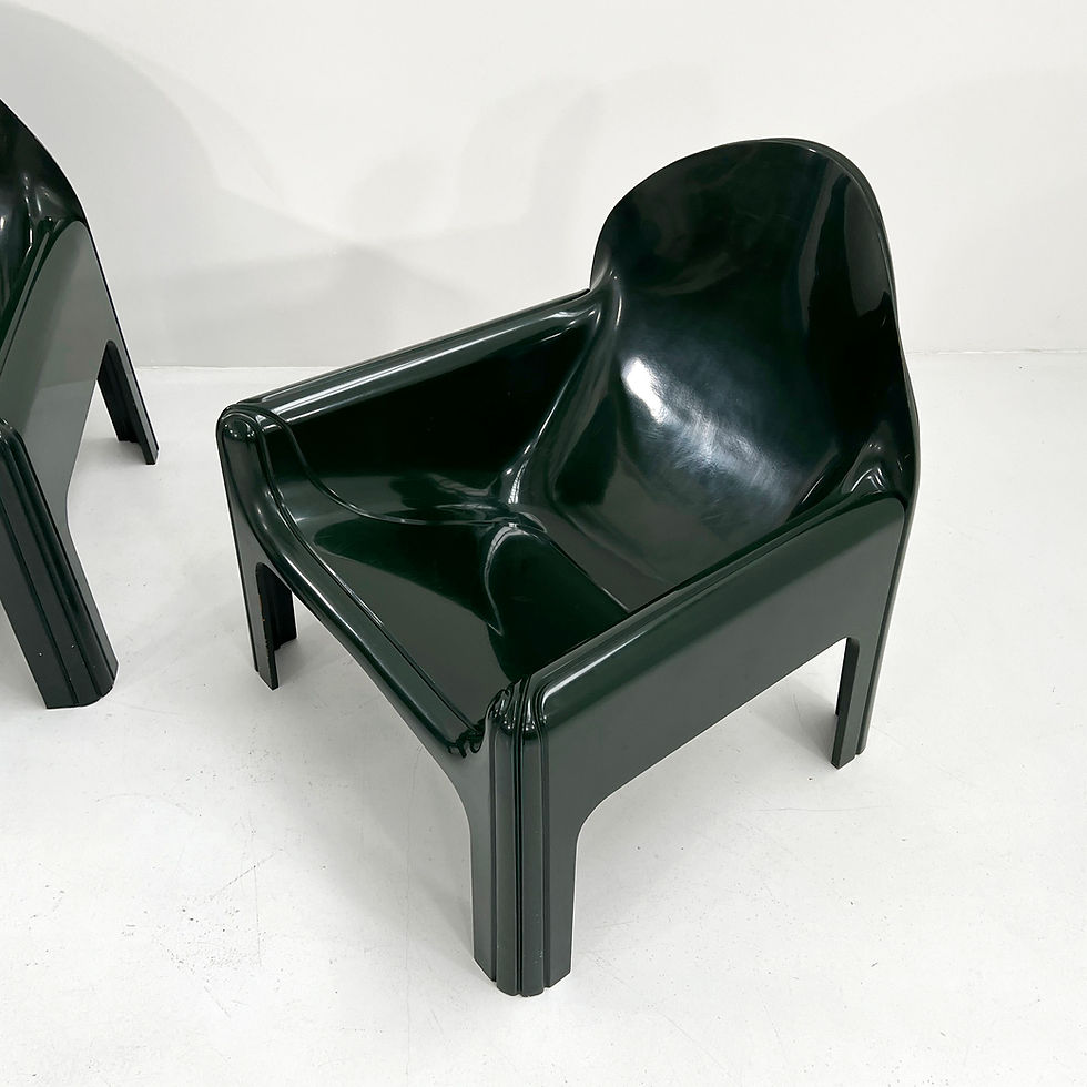 Thumbnail: Pair of Model 4794 Lounge Chairs by Gae Aulenti for Kartell, 1970s - SOLD
