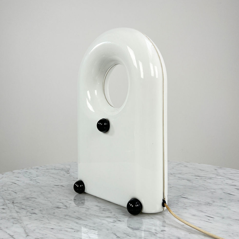 Thumbnail: Italian Table or Floor Lamp in Plastic, 1970s - SOLD