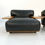 Thumbnail: Pianura Armchairs in Black Leather by Mario Bellini for Cassina, 1970s - SOLD