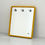 Thumbnail: Yellow Vanity Mirror from Gedy, 1970s - SOLD