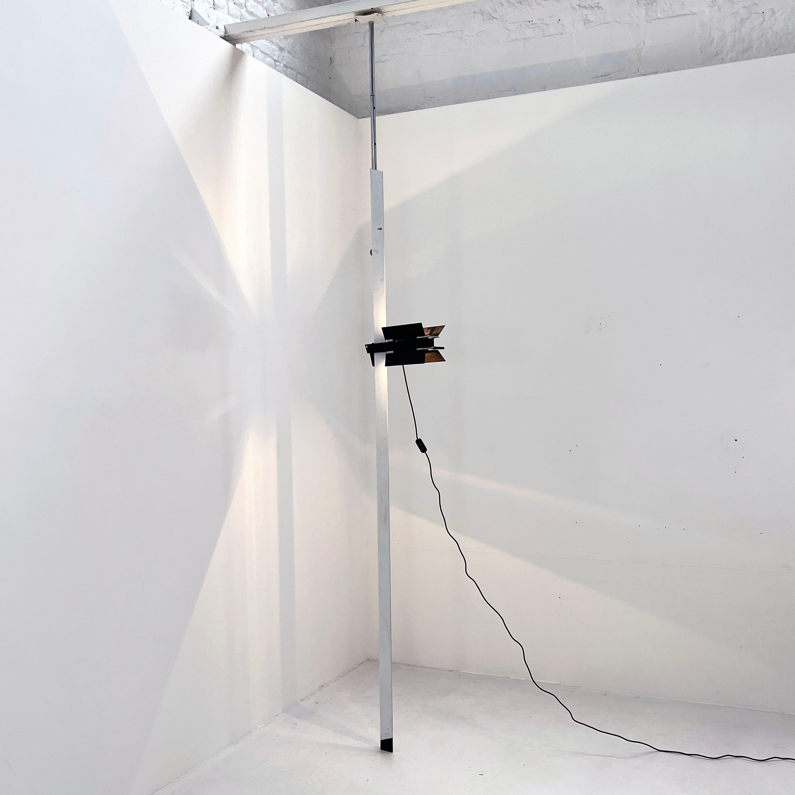 Adjustable Floor-to-Ceiling Light from Lumenform, 1980s - SOLD