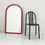 Thumbnail: Large Red Frame Mirror by Anna Castelli Ferrieri for Kartell, 1980s - SOLD