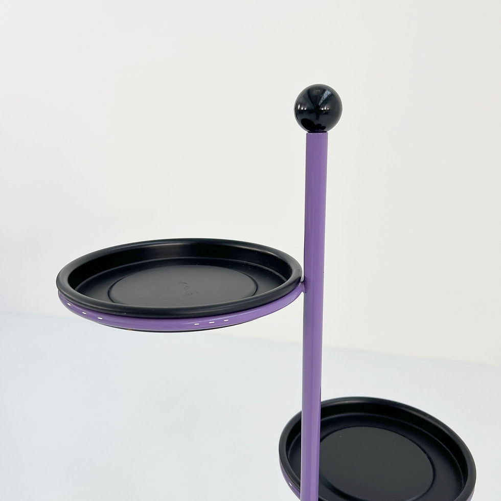 Thumbnail: Purple Postmodern Planter Holder, 1980s - SOLD