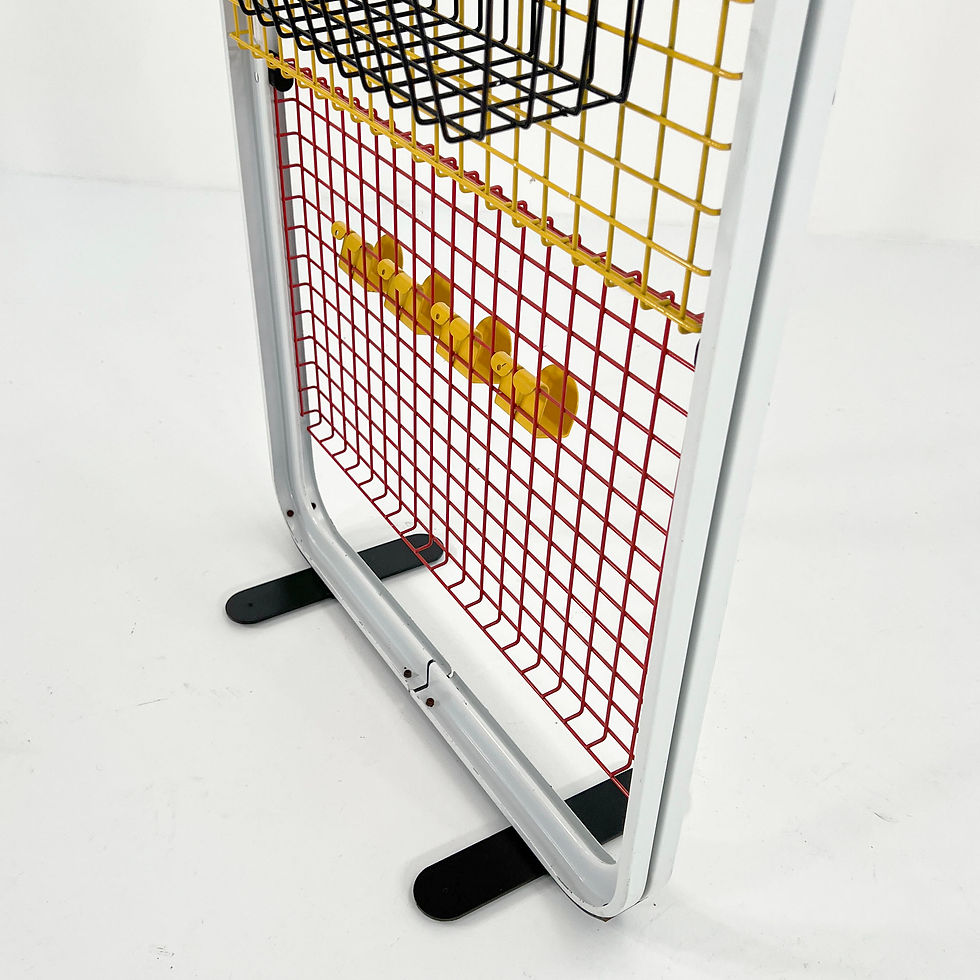 Thumbnail: White Binetta Organiser by Boccato, Gigante & Zambusi for Seccose, 1980s - SOLD