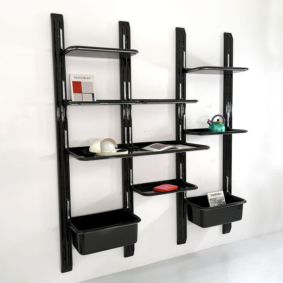 Thumbnail: Speedy Bookcase by Alberto Rosselli for Saporiti, 1970s - SOLD