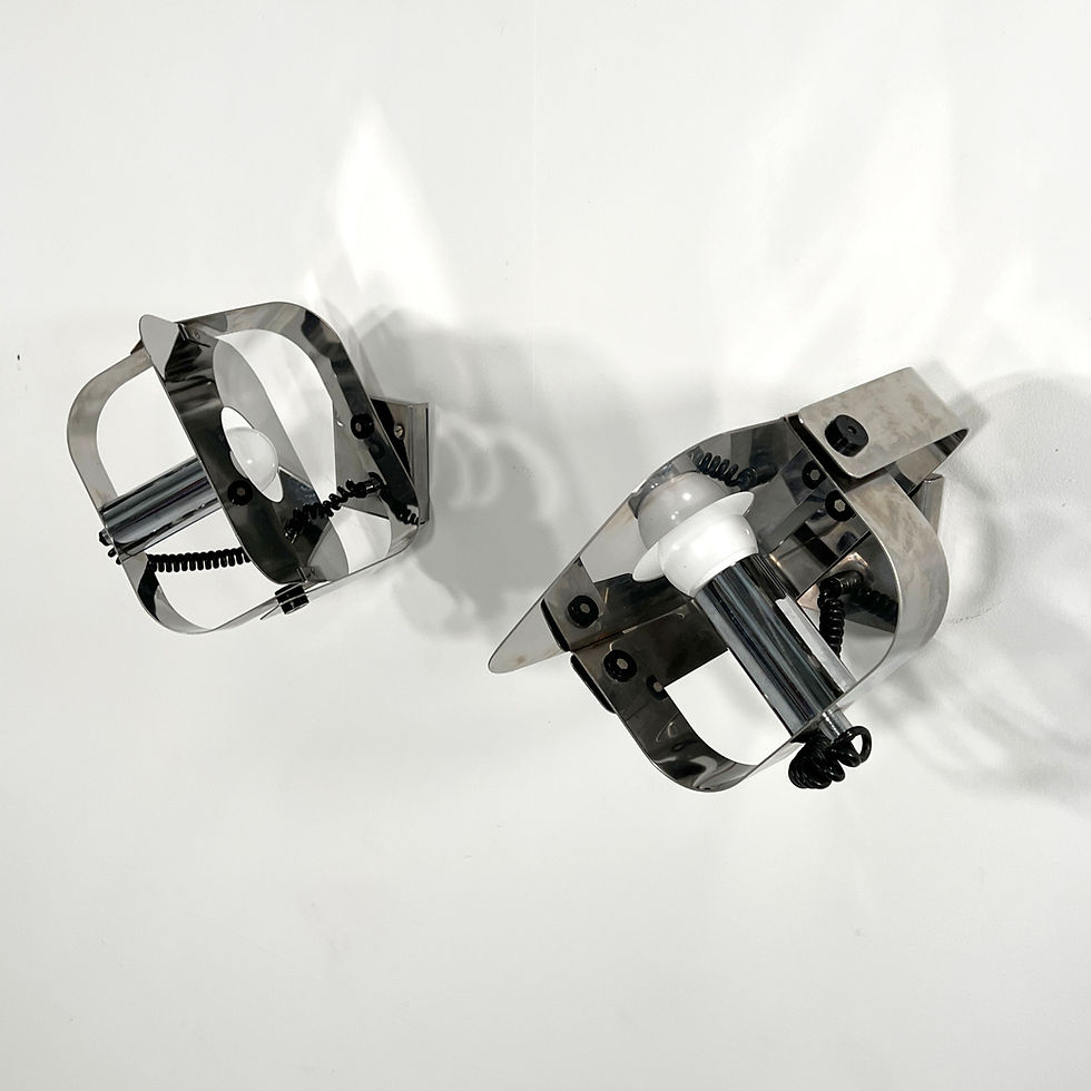Thumbnail: Pair of Beta Wall Lights from Lumenform, 1960s - SOLD