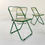Thumbnail: 4 Green Plia Chair by Giancarlo Piretti for Anonima Castelli, 1960s - SOLD