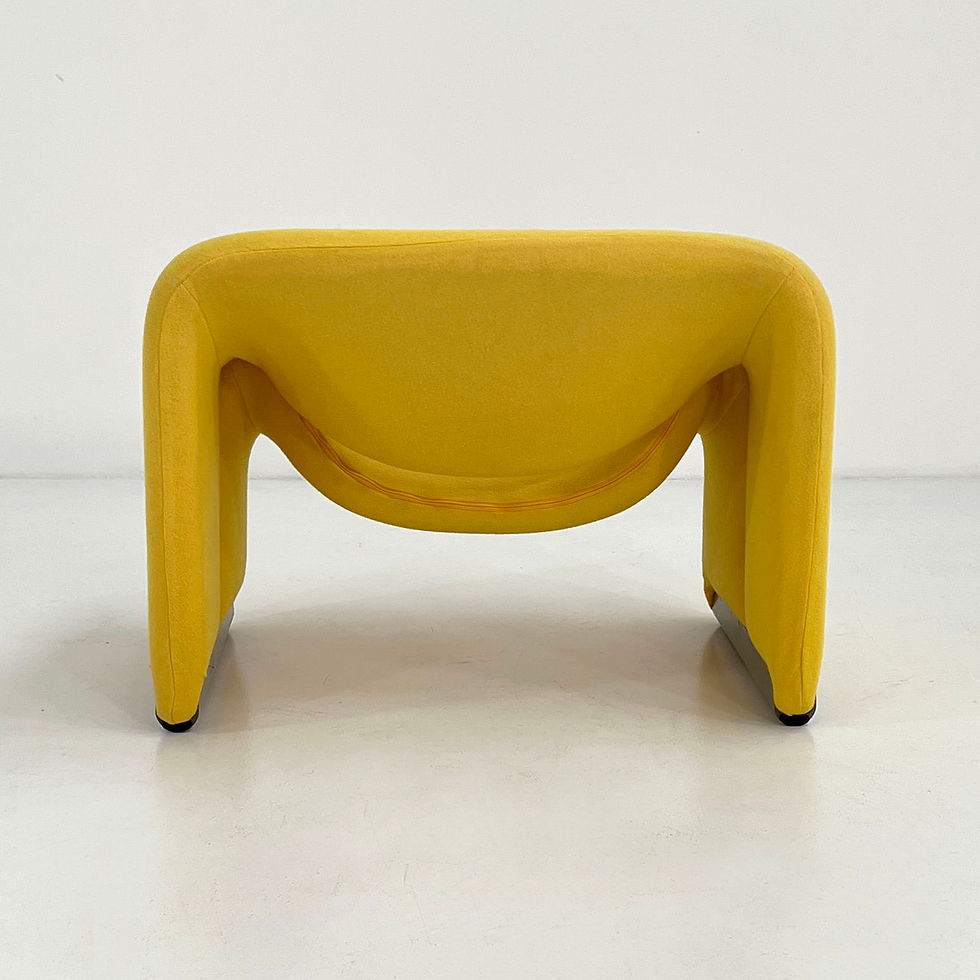 Thumbnail: Yellow F598 Groovy Chair by Pierre Paulin for Artifort, 1970s