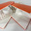 Thumbnail: Pair of Orange ABS Plastic Tables Lamps, 1970s - SOLD